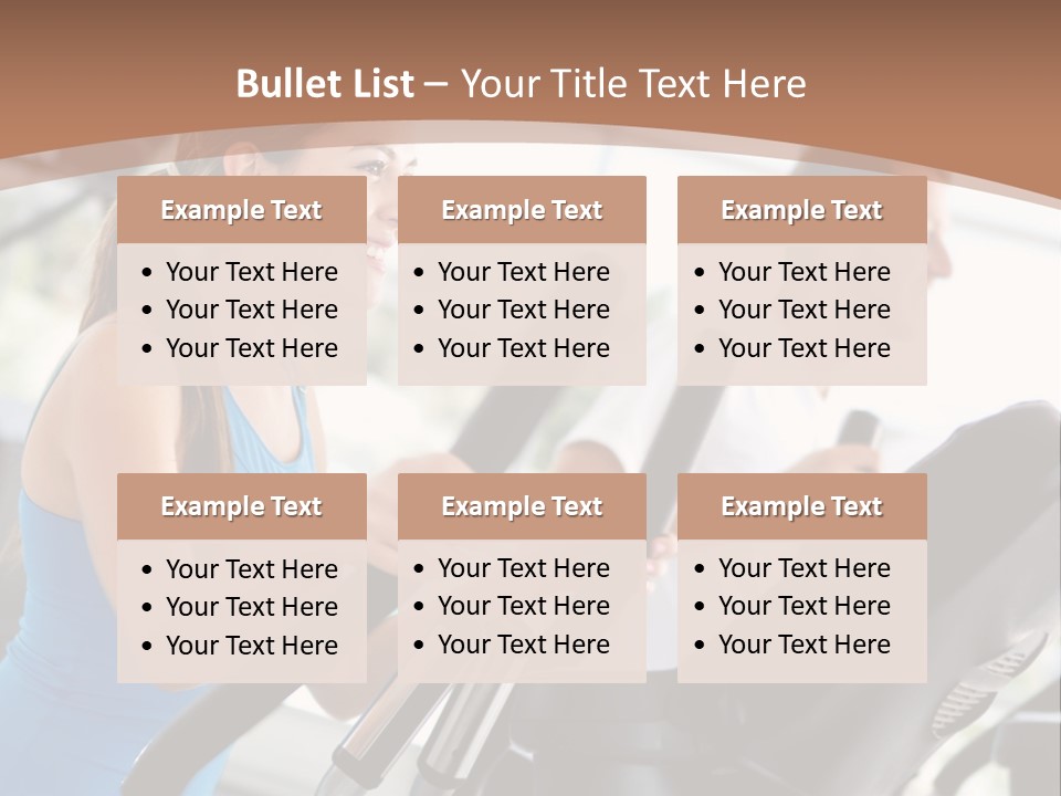 Happy Xtrainers Fitness PowerPoint Template