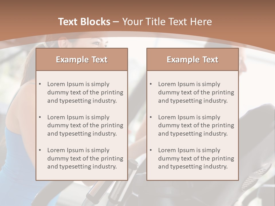 Happy Xtrainers Fitness PowerPoint Template
