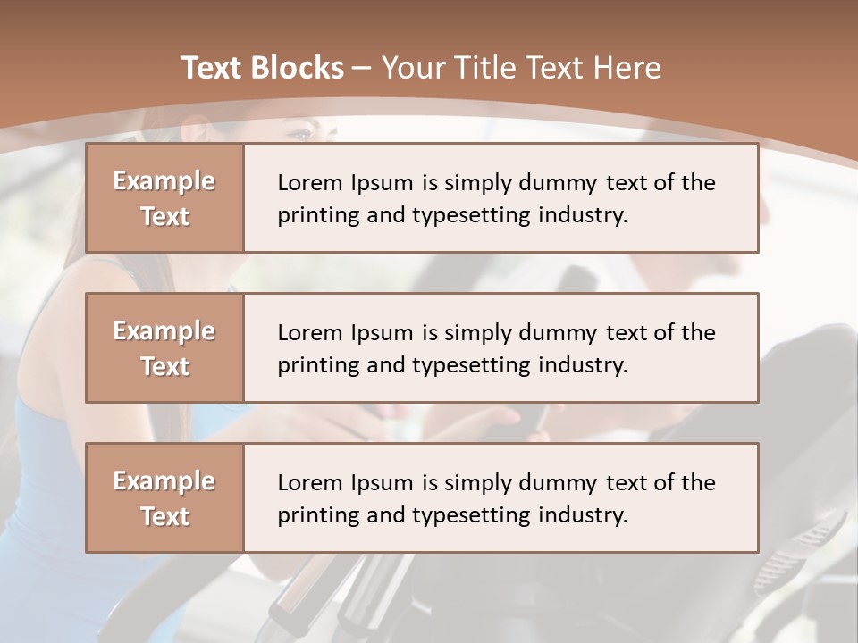 Happy Xtrainers Fitness PowerPoint Template