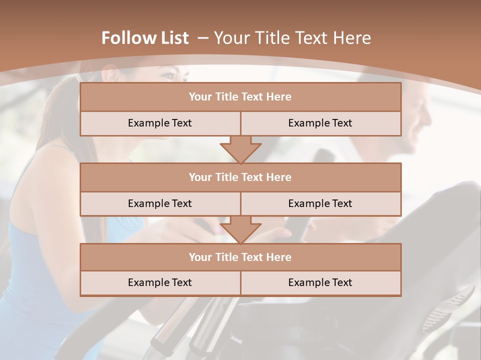 Happy Xtrainers Fitness PowerPoint Template