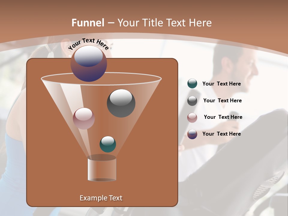Happy Xtrainers Fitness PowerPoint Template