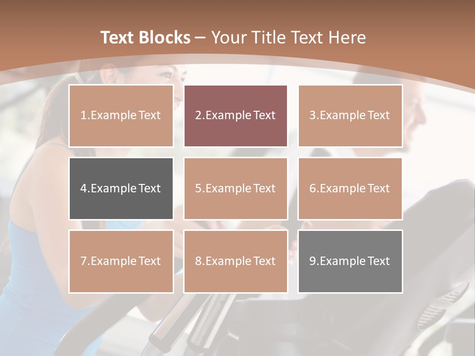 Happy Xtrainers Fitness PowerPoint Template