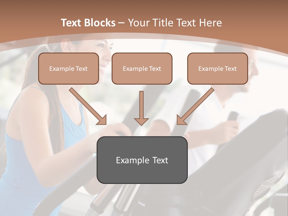 Happy Xtrainers Fitness PowerPoint Template