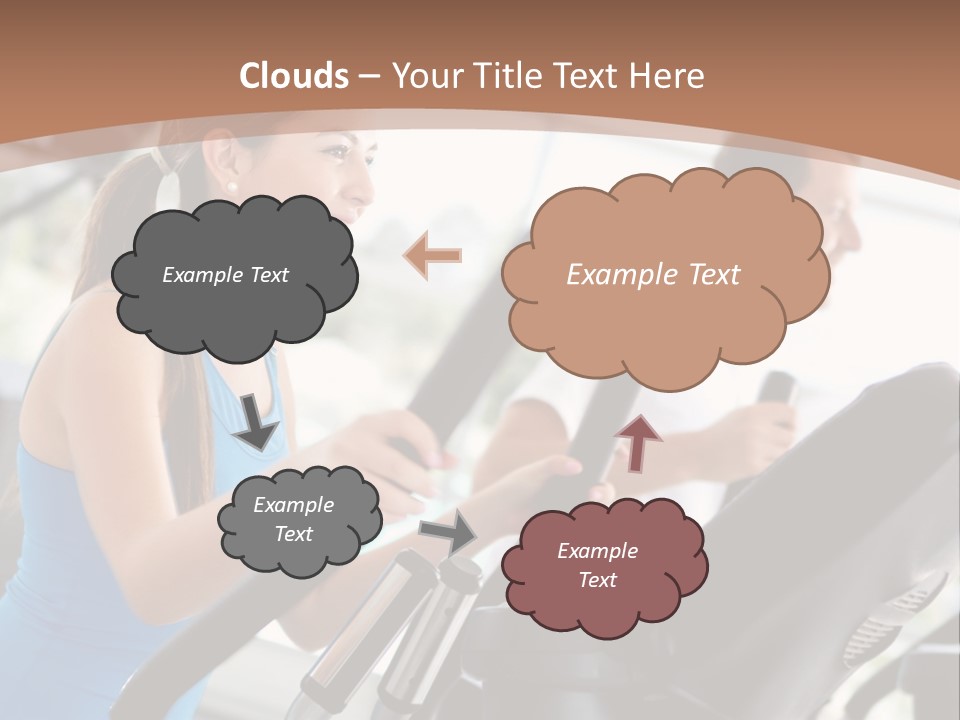 Happy Xtrainers Fitness PowerPoint Template