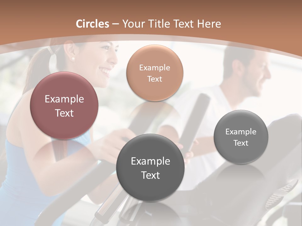 Happy Xtrainers Fitness PowerPoint Template