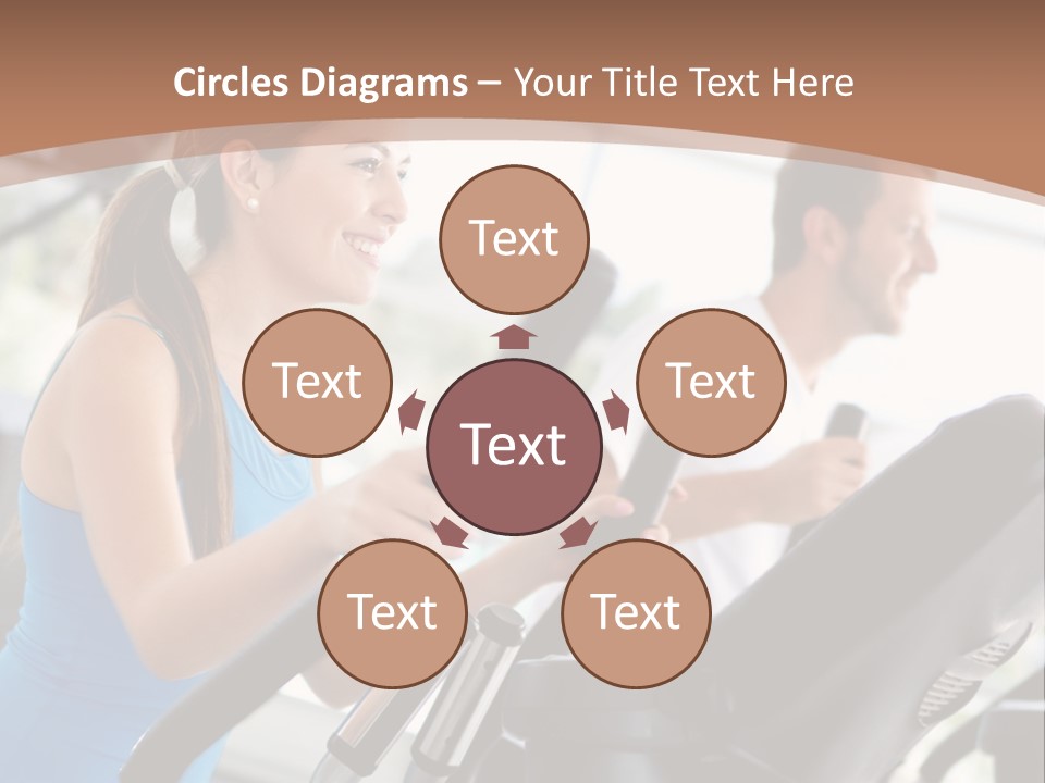 Happy Xtrainers Fitness PowerPoint Template