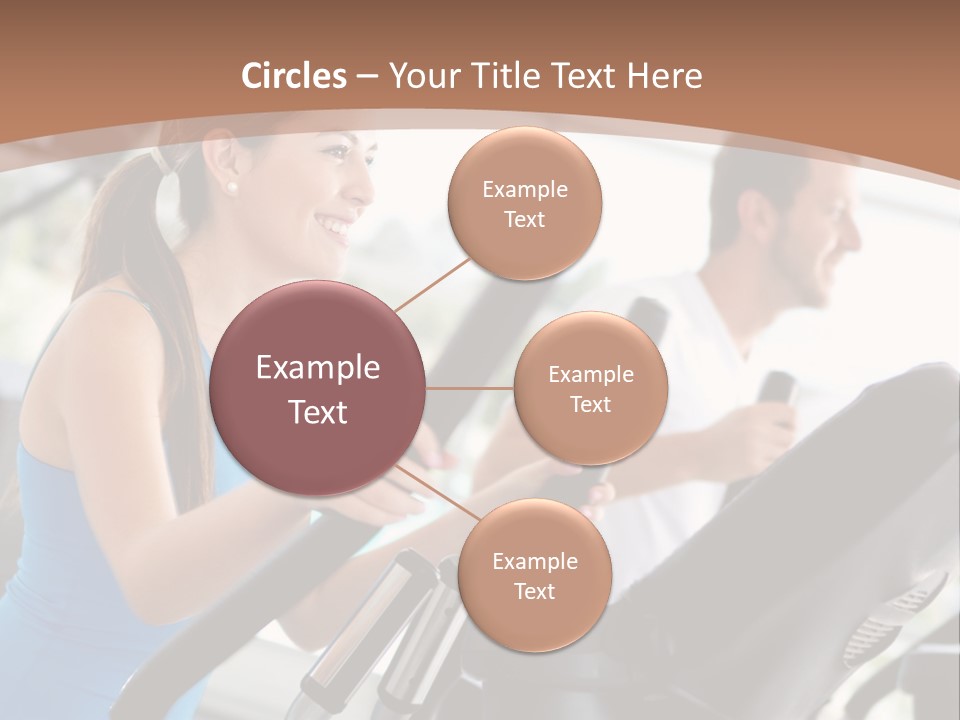 Happy Xtrainers Fitness PowerPoint Template