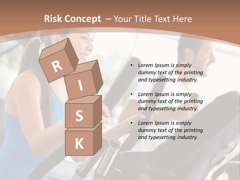 Happy Xtrainers Fitness PowerPoint Template