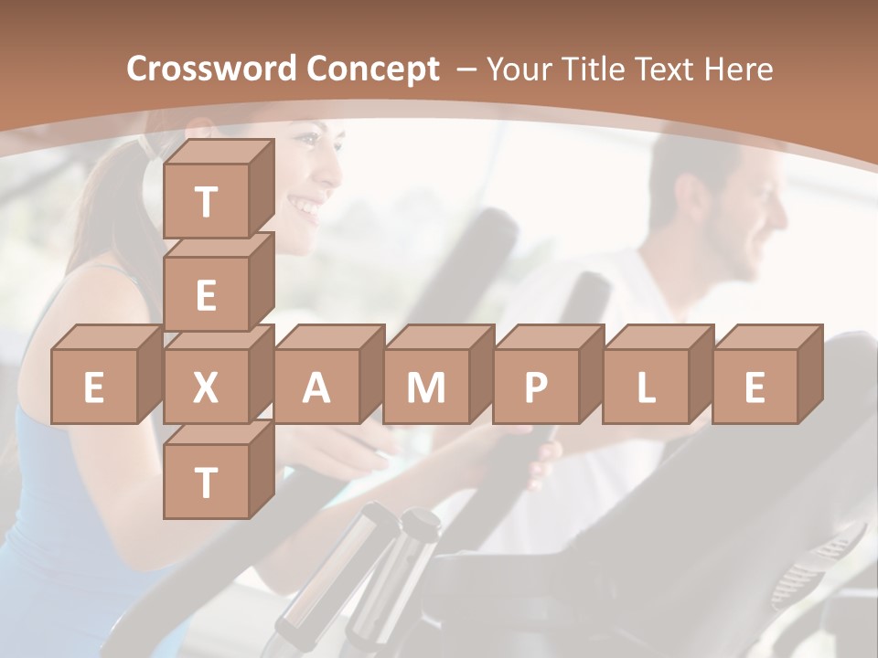 Happy Xtrainers Fitness PowerPoint Template