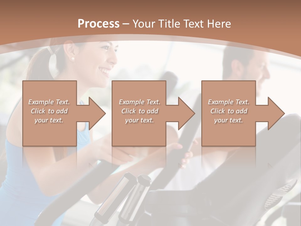 Happy Xtrainers Fitness PowerPoint Template