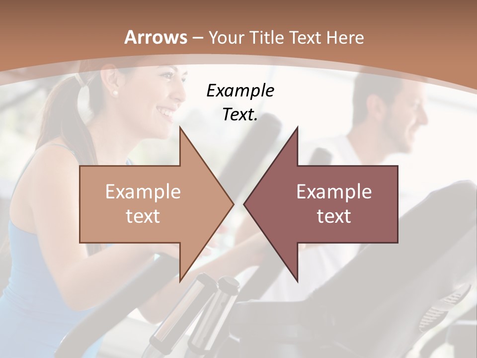 Happy Xtrainers Fitness PowerPoint Template
