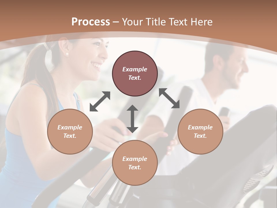 Happy Xtrainers Fitness PowerPoint Template