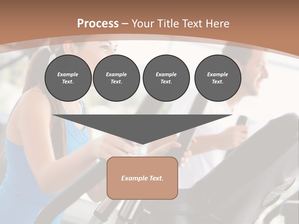 Happy Xtrainers Fitness PowerPoint Template