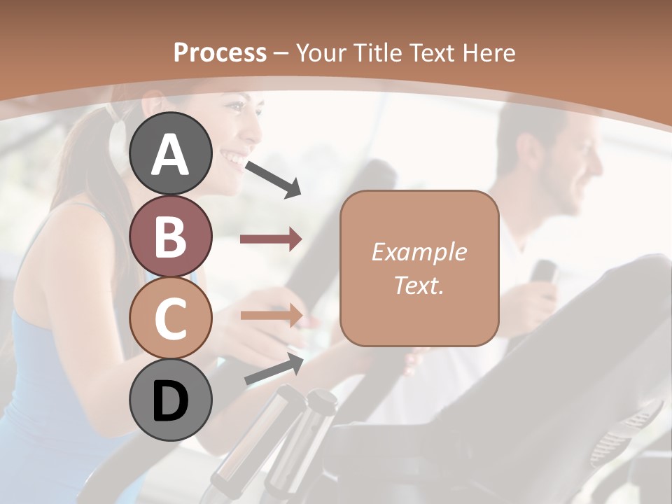 Happy Xtrainers Fitness PowerPoint Template