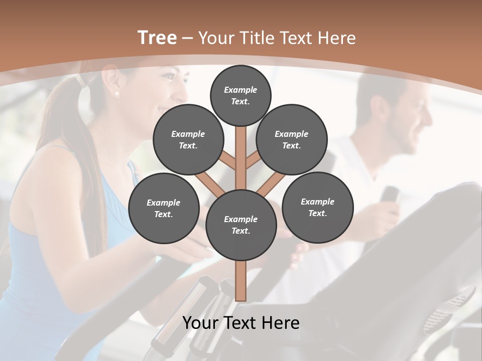 Happy Xtrainers Fitness PowerPoint Template