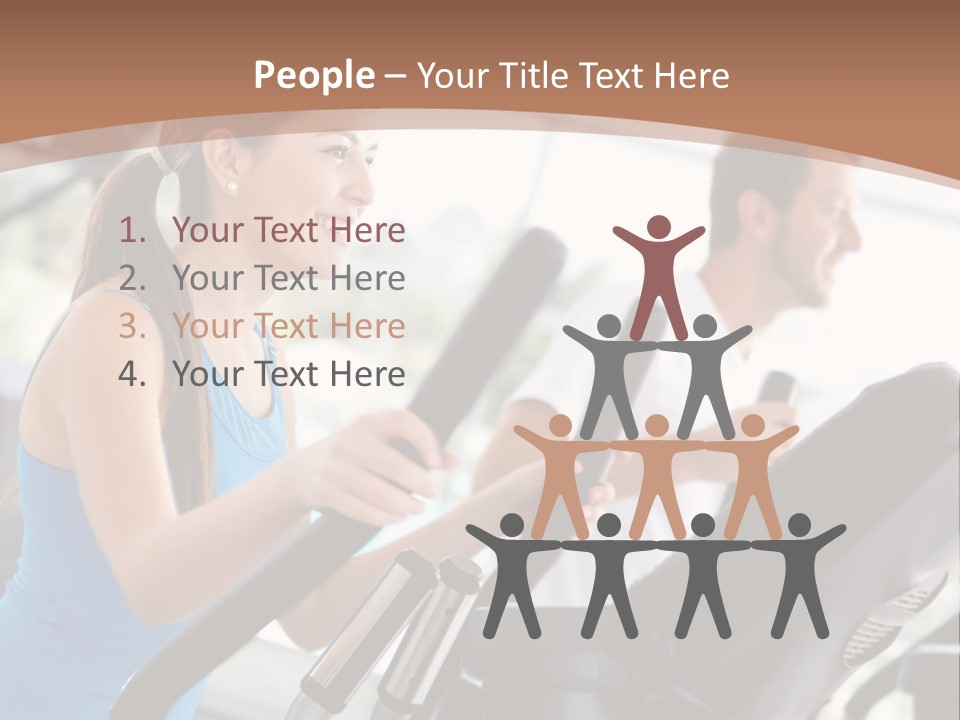 Happy Xtrainers Fitness PowerPoint Template