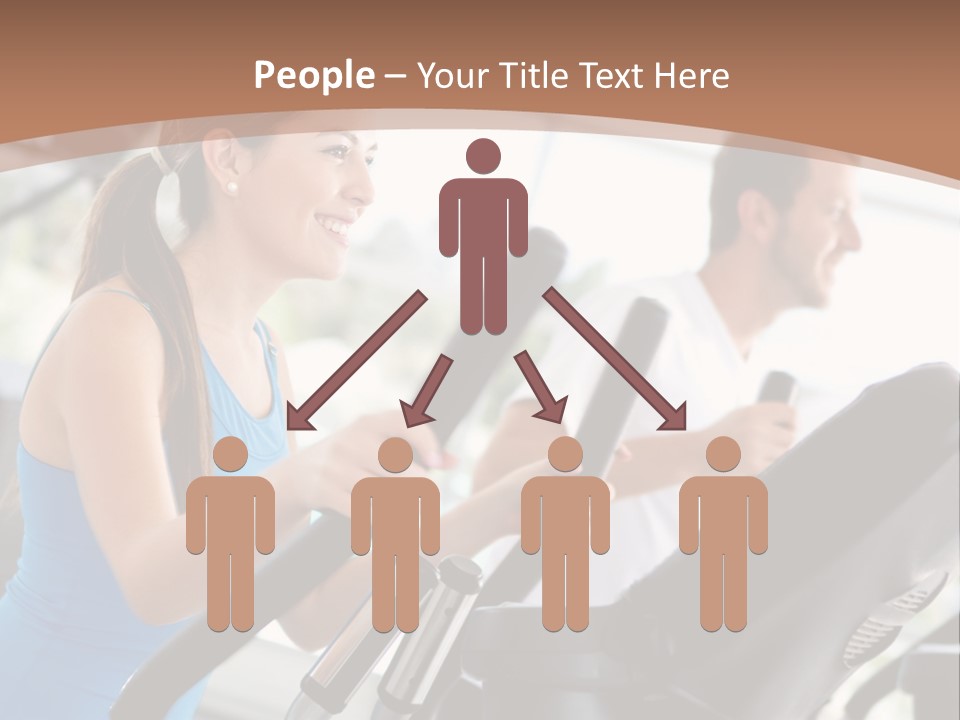 Happy Xtrainers Fitness PowerPoint Template