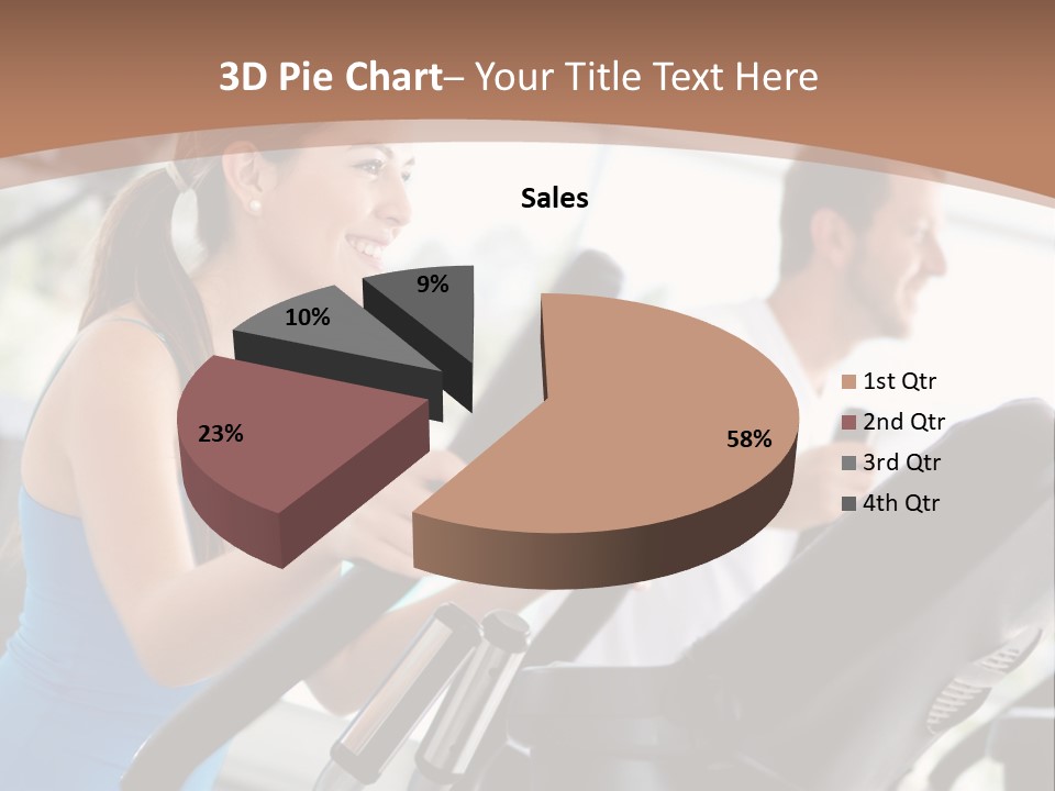 Happy Xtrainers Fitness PowerPoint Template