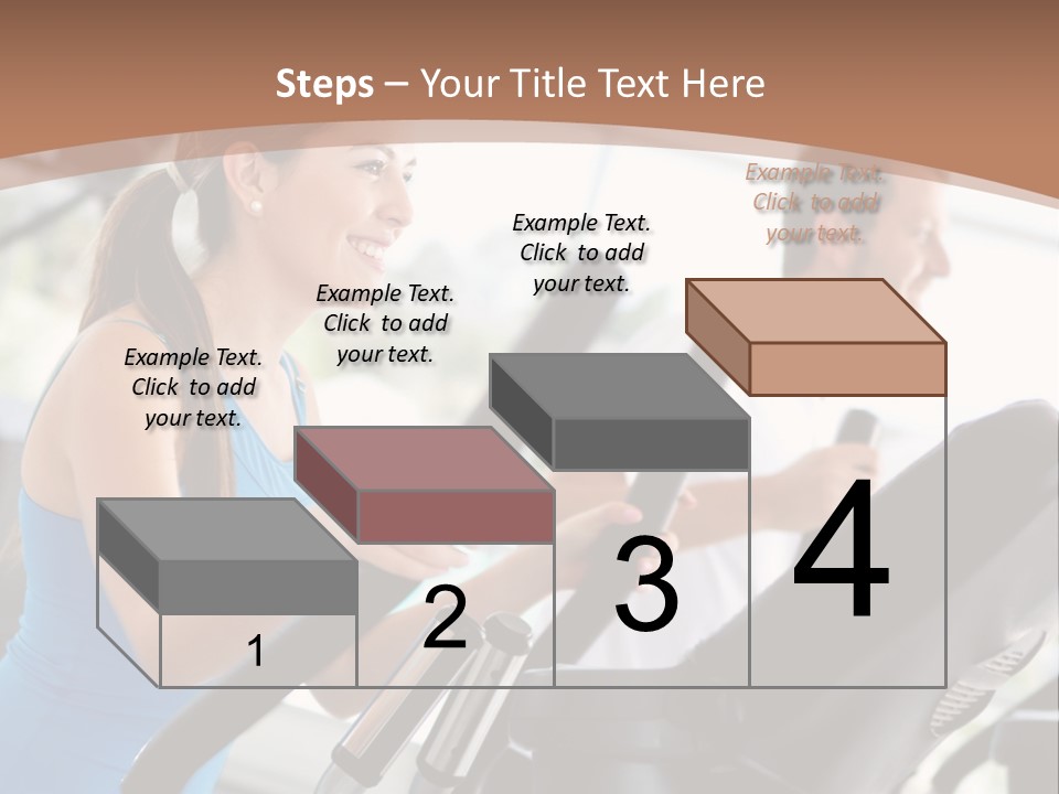 Happy Xtrainers Fitness PowerPoint Template