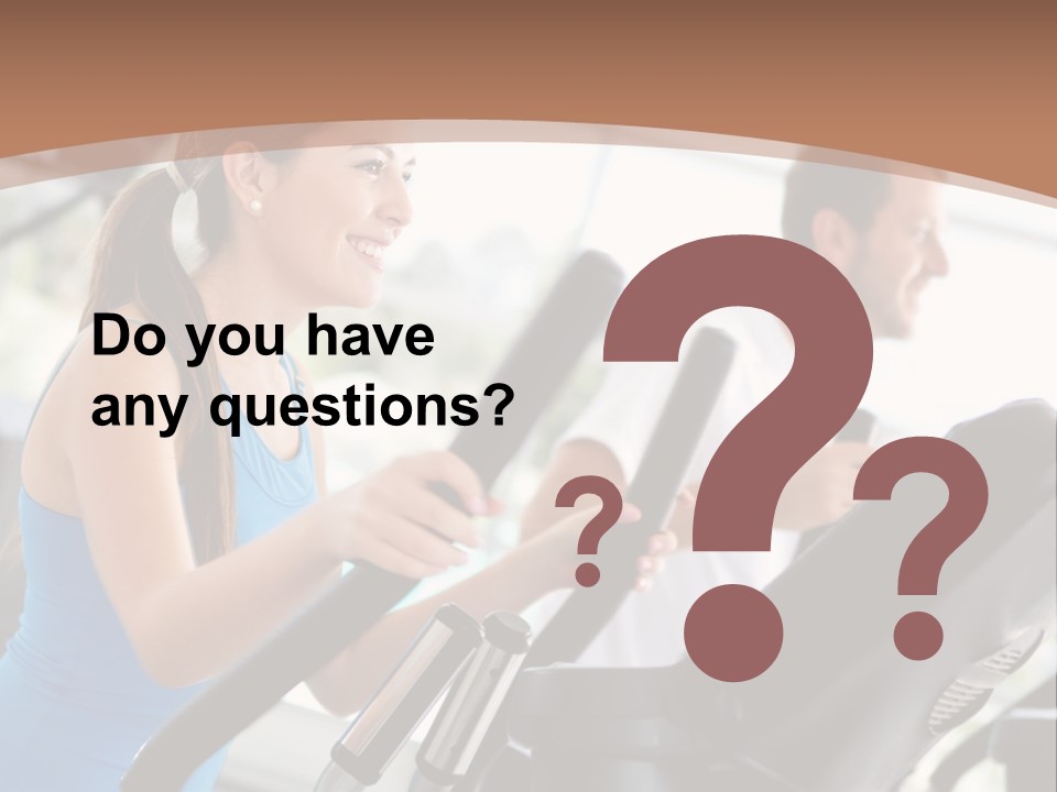 Happy Xtrainers Fitness PowerPoint Template