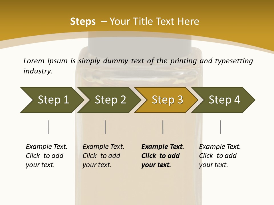 Single Object Color Image Isolated PowerPoint Template