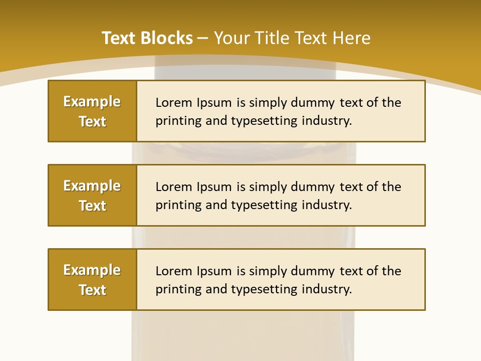 Single Object Color Image Isolated PowerPoint Template