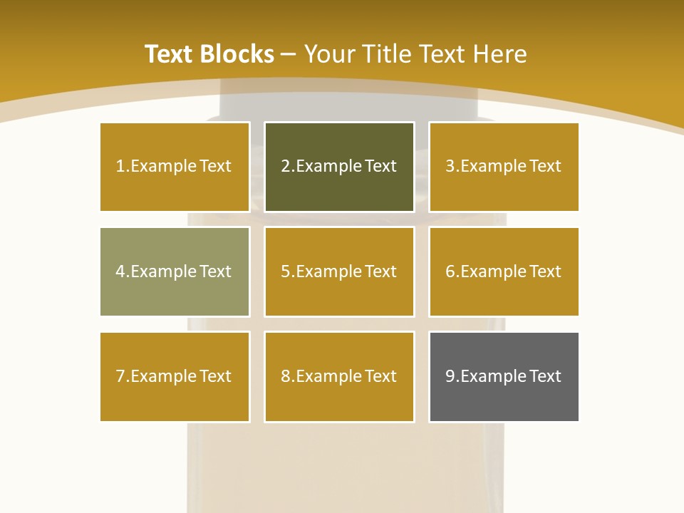 Single Object Color Image Isolated PowerPoint Template