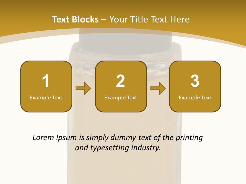 Single Object Color Image Isolated PowerPoint Template
