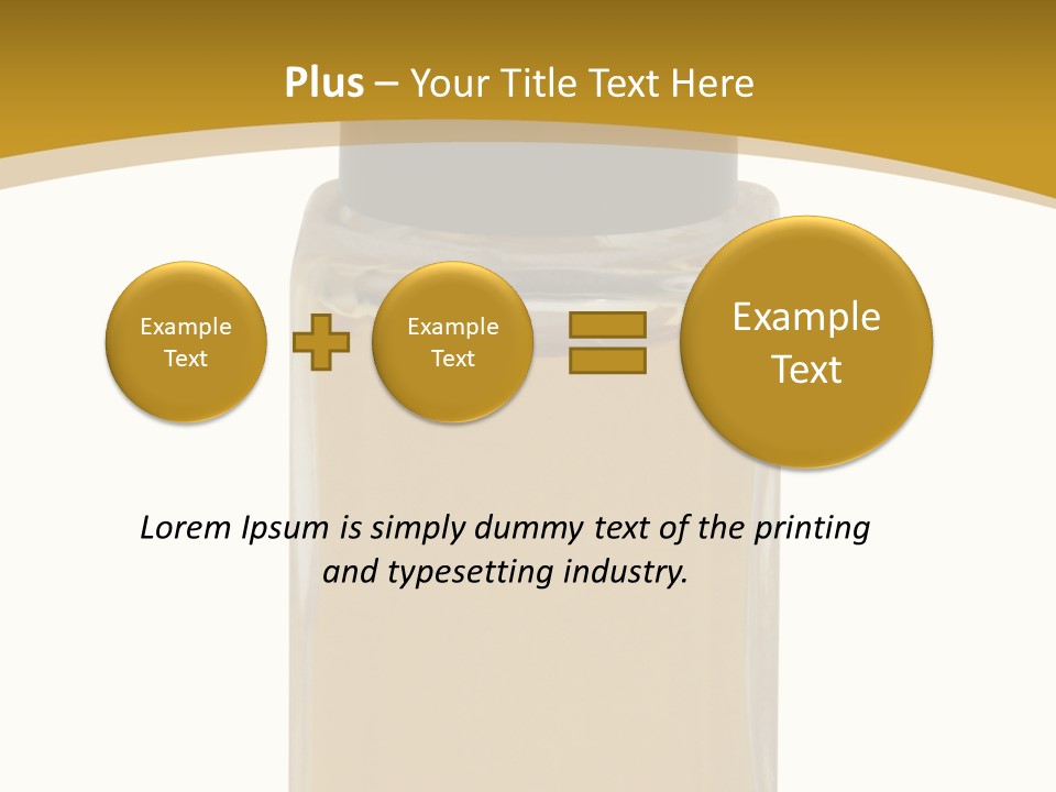 Single Object Color Image Isolated PowerPoint Template