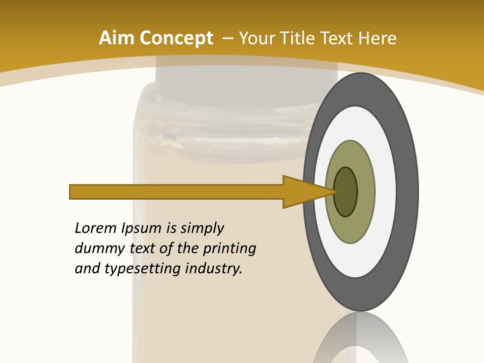 Single Object Color Image Isolated PowerPoint Template