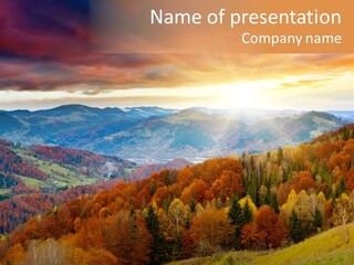 Beauty Park Environment PowerPoint Template