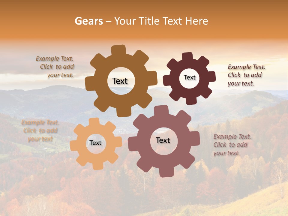 Beauty Park Environment PowerPoint Template