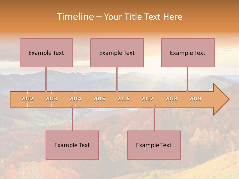 Beauty Park Environment PowerPoint Template