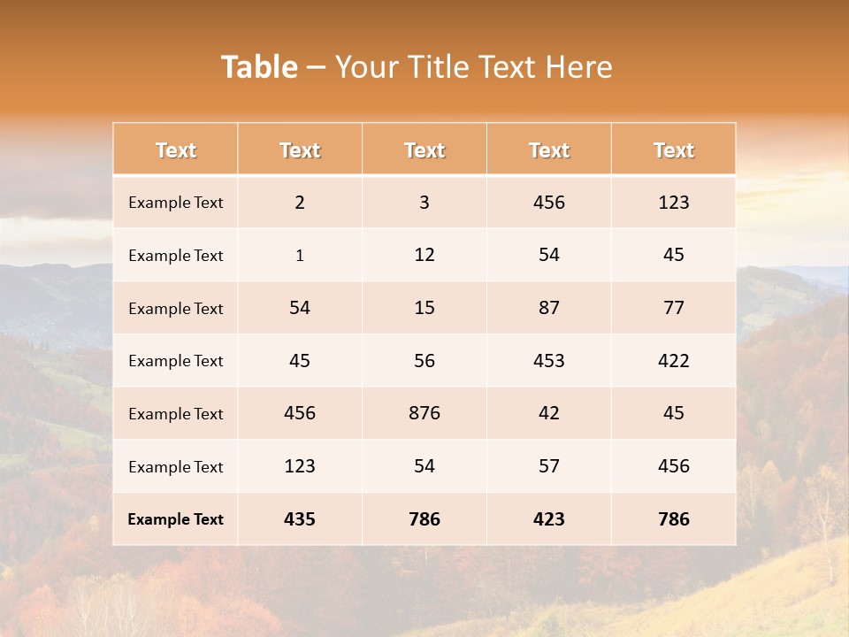 Beauty Park Environment PowerPoint Template