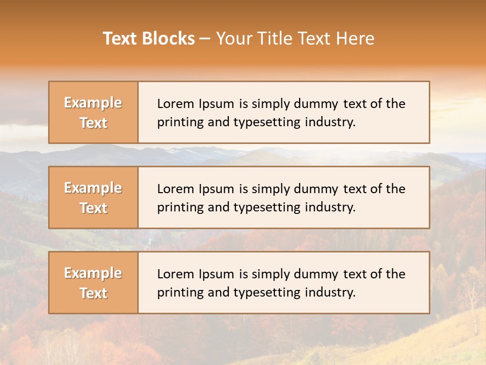 Beauty Park Environment PowerPoint Template