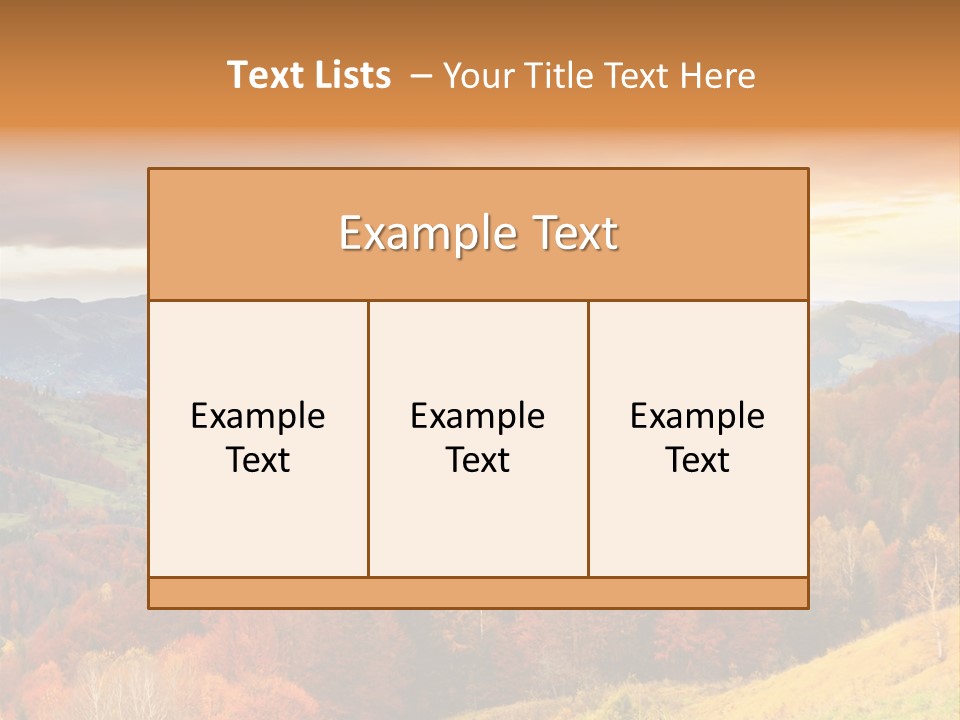 Beauty Park Environment PowerPoint Template