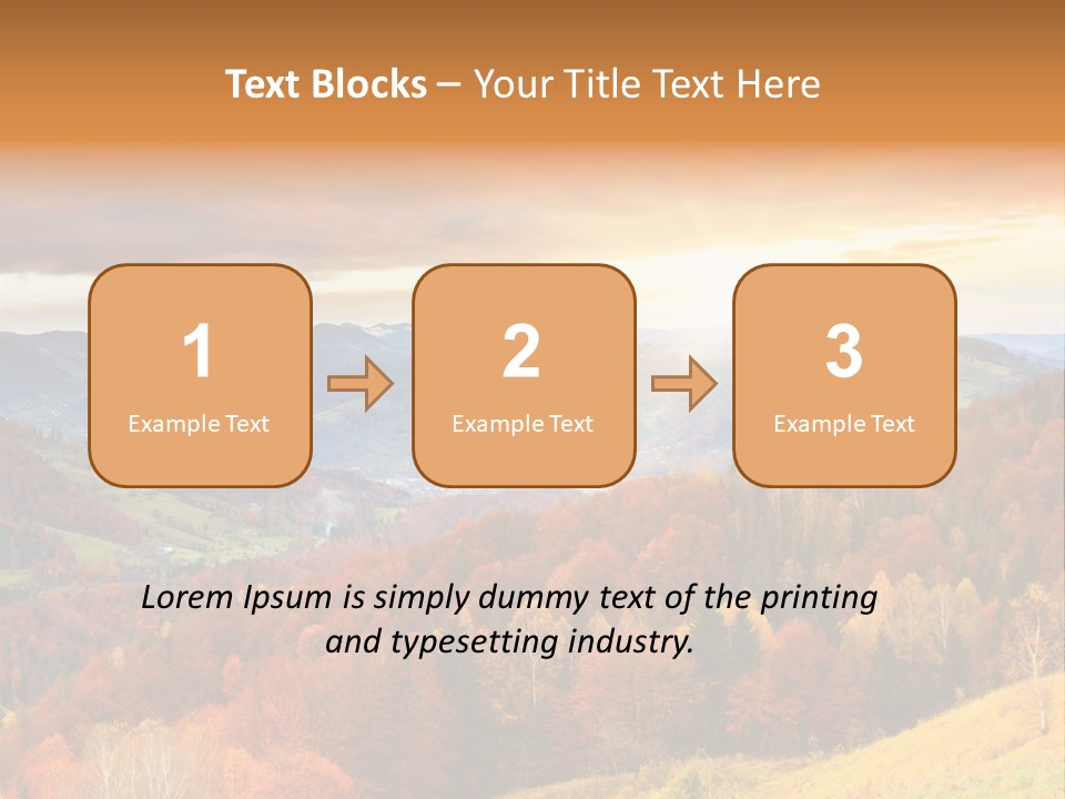 Beauty Park Environment PowerPoint Template