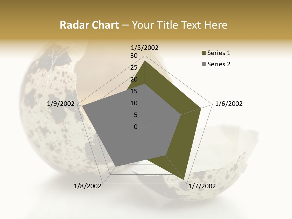 Studio Shot Food Quail Egg PowerPoint Template