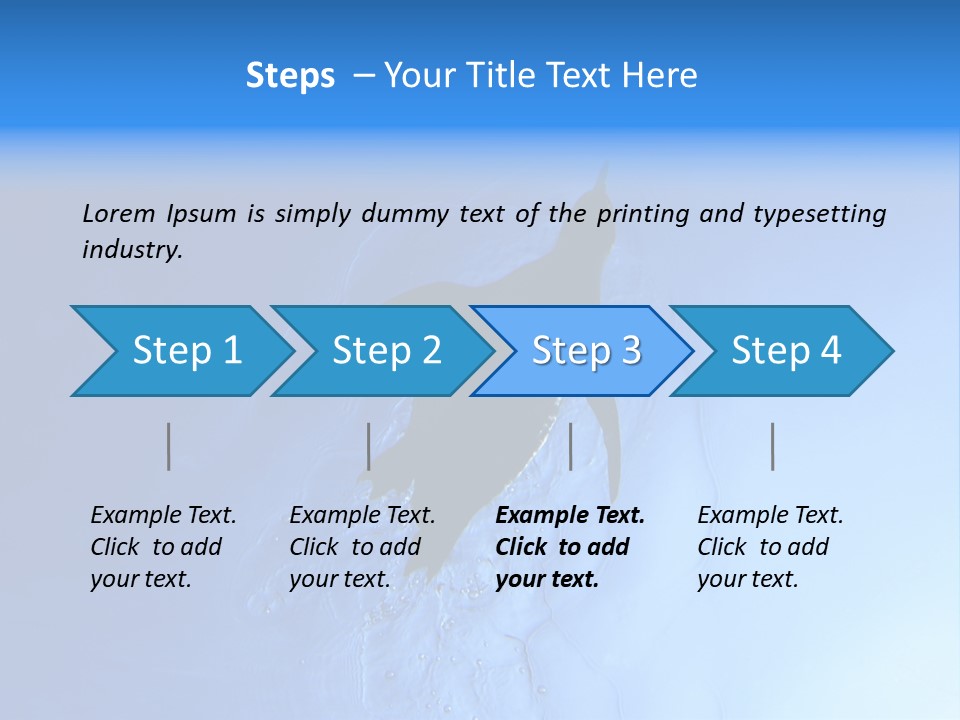 Cool Asahikawa Silhouette PowerPoint Template