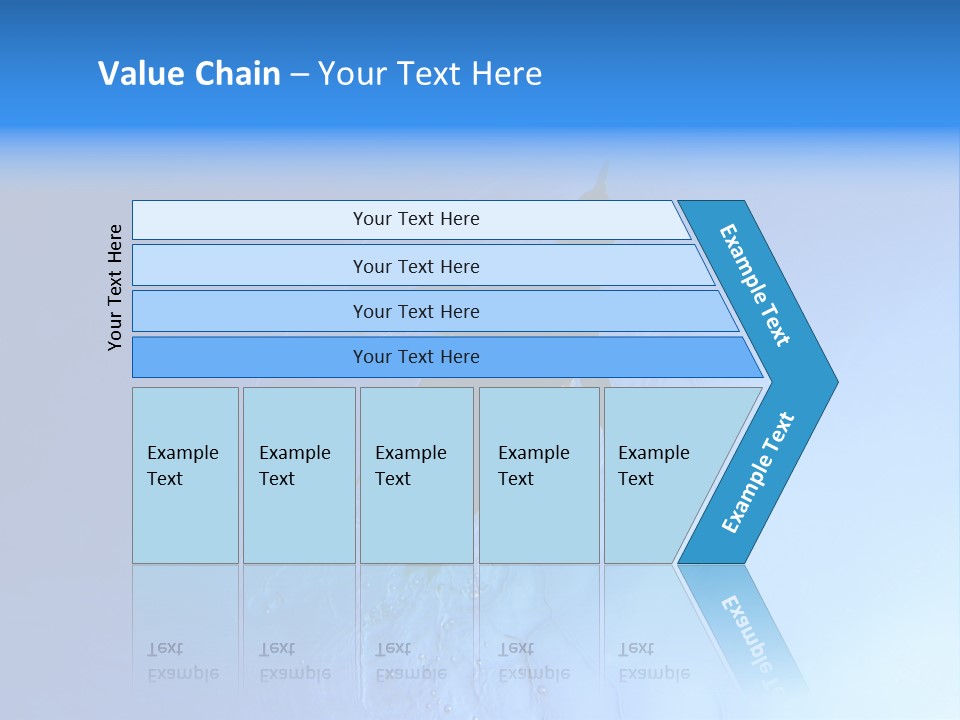 Cool Asahikawa Silhouette PowerPoint Template