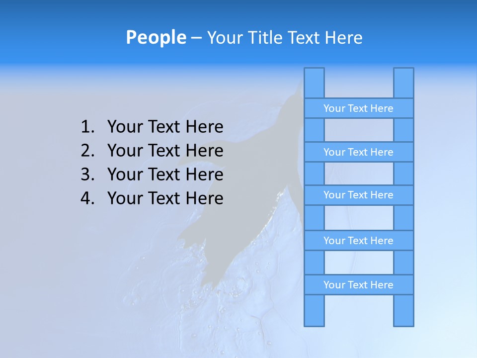 Cool Asahikawa Silhouette PowerPoint Template