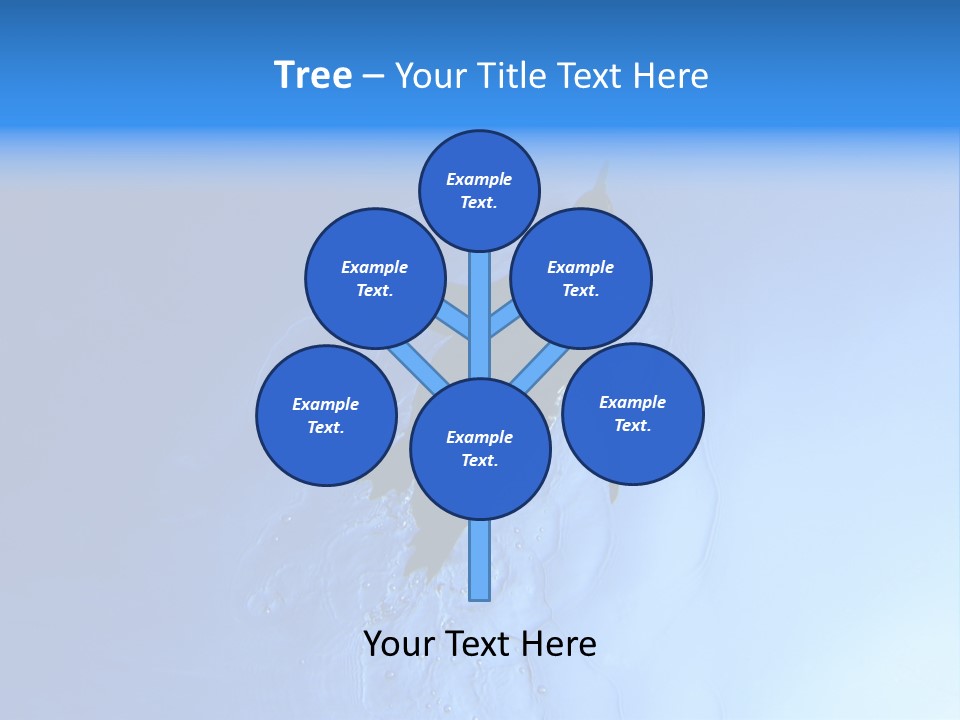 Cool Asahikawa Silhouette PowerPoint Template