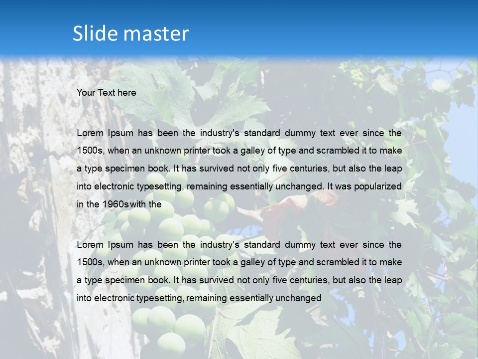 Illustration Melody Trill PowerPoint Template