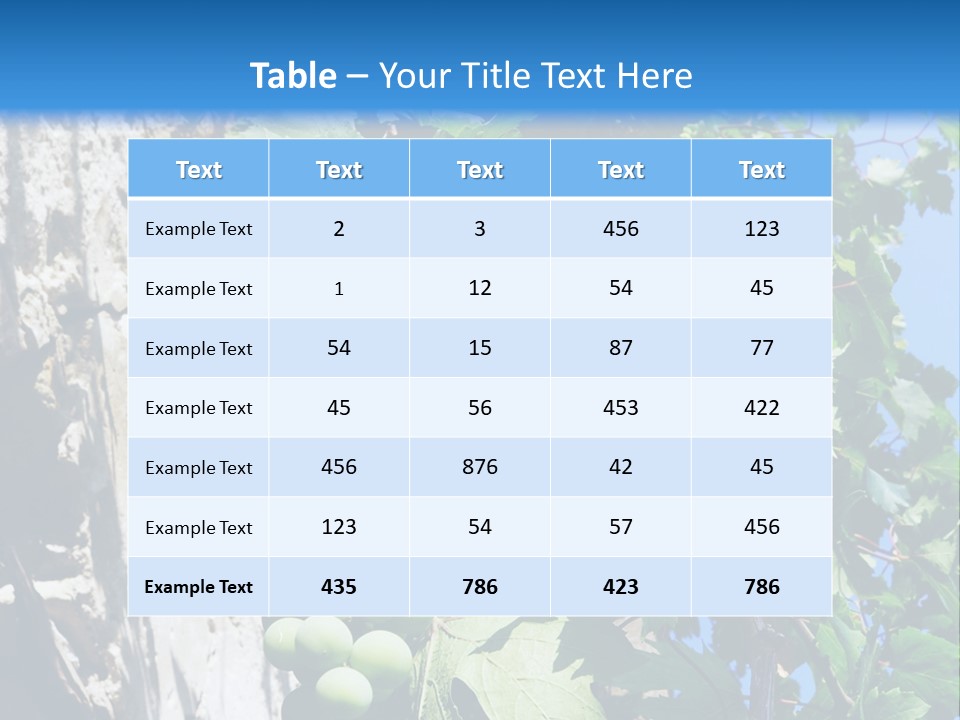 Illustration Melody Trill PowerPoint Template