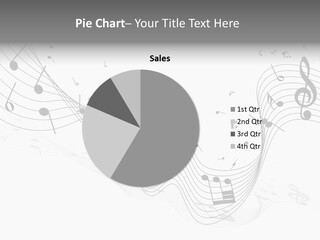 Symbol Melody Grunge PowerPoint Template