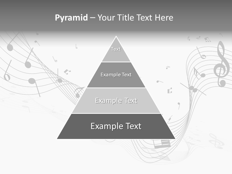 Symbol Melody Grunge PowerPoint Template