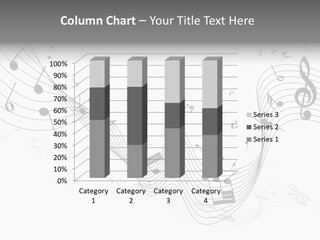 Symbol Melody Grunge PowerPoint Template