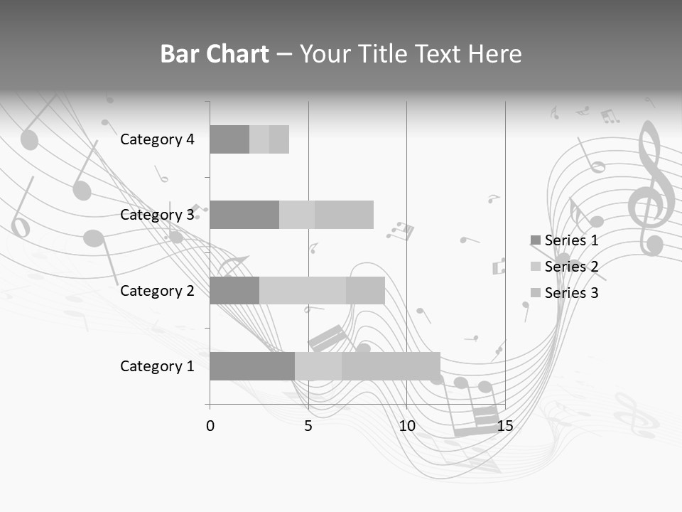 Symbol Melody Grunge PowerPoint Template