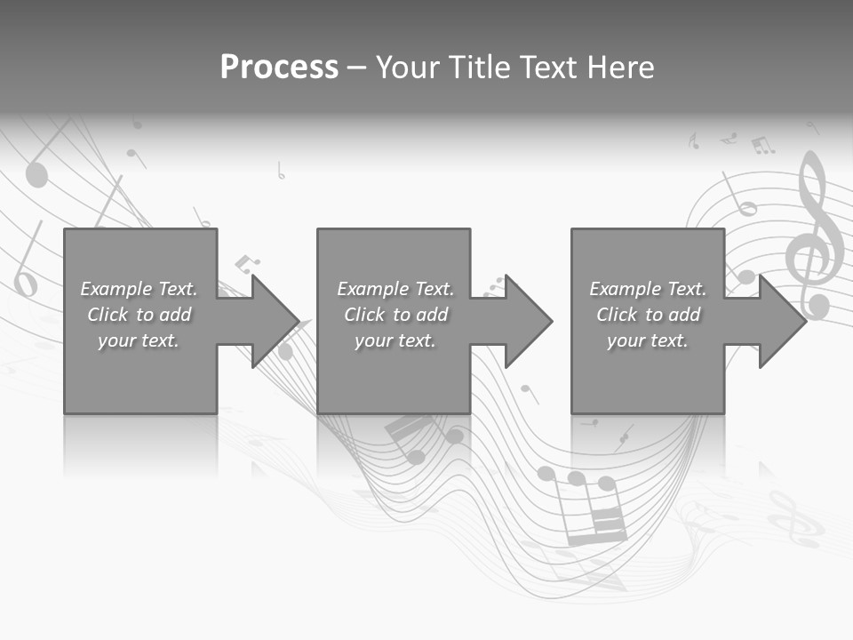 Symbol Melody Grunge PowerPoint Template