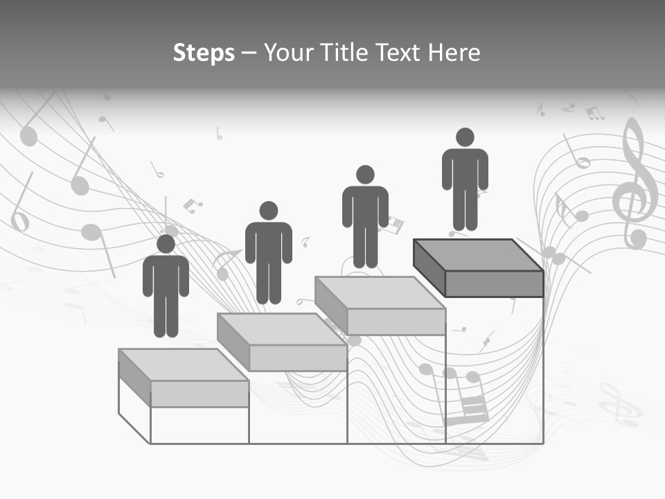 Symbol Melody Grunge PowerPoint Template